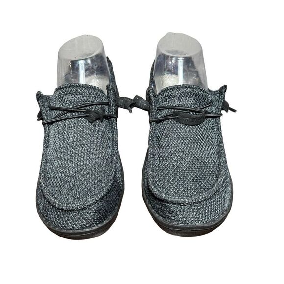 Women’s Hey dude slip on shoes size 5 black - Picture 2 of 5